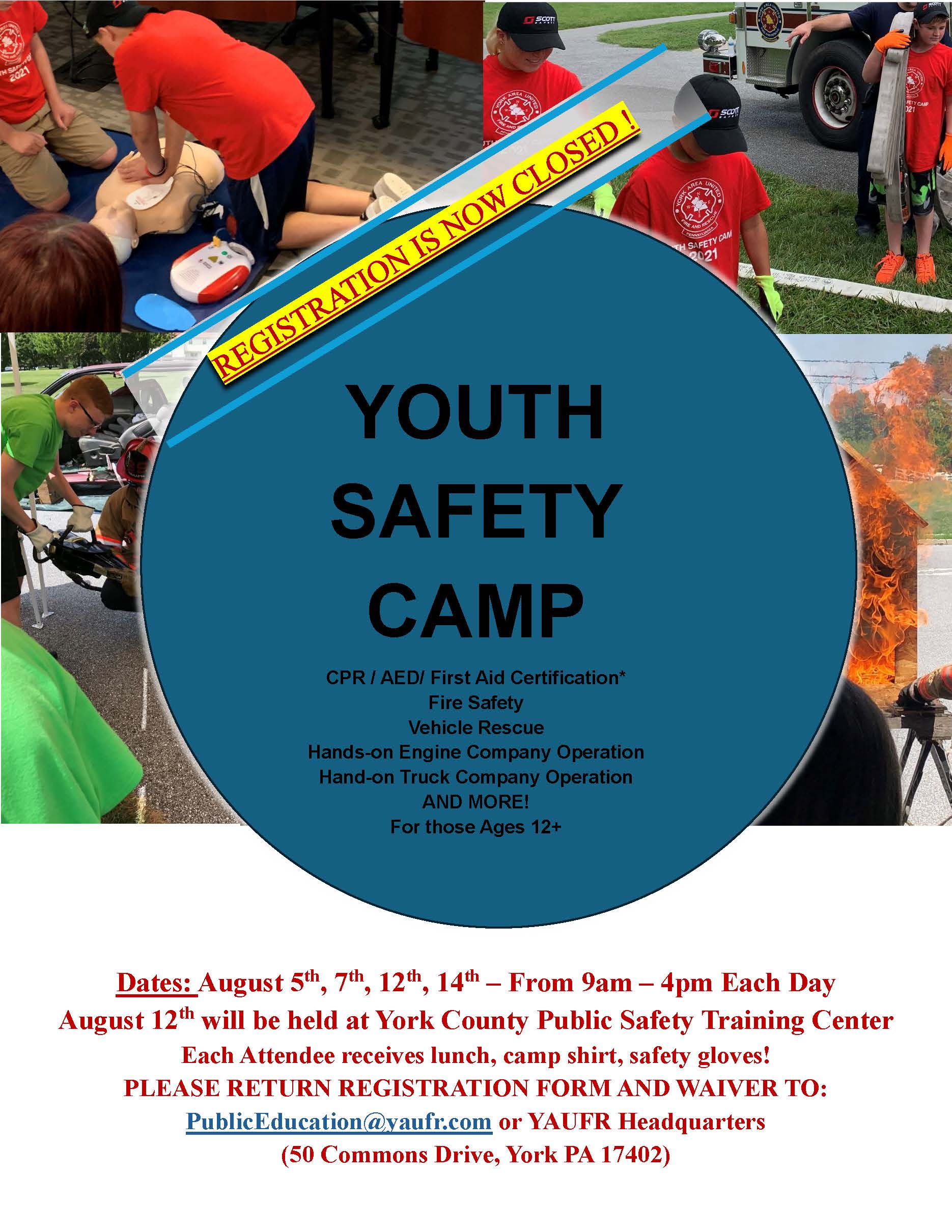 2025 fire prevention flyer-REGISTRATION NOW CLOSED